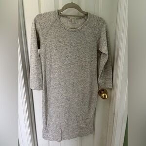 J. Crew Heather Gray Knit Top
